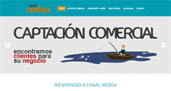 Desktop Screenshot of canalwebsa.com